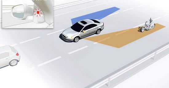 沃尔沃的并线提醒装置