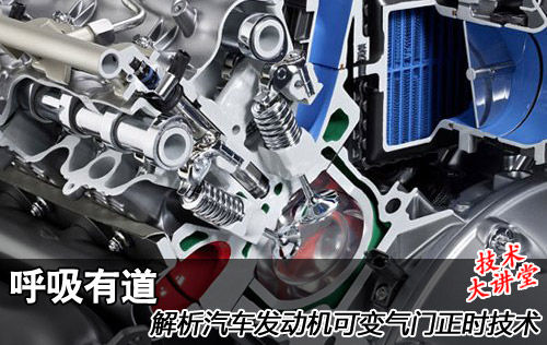 呼吸有道 解析汽车发动机可变气门正时技术