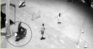 　摩的哥目睹抢劫过程