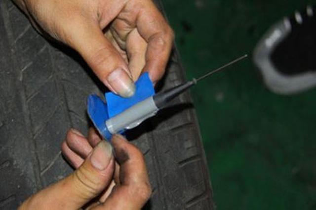 轮胎扎钉子补好能不能上高速?标准答案来了